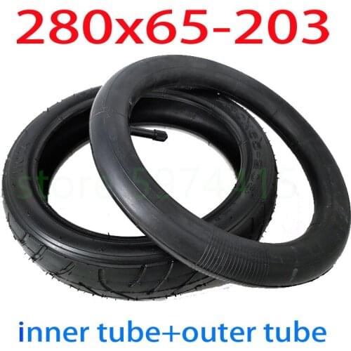 Baby Stroller Accessories 280x65-203 Inner Tube Outer Tyre for Baby Carriage Thickened Tires