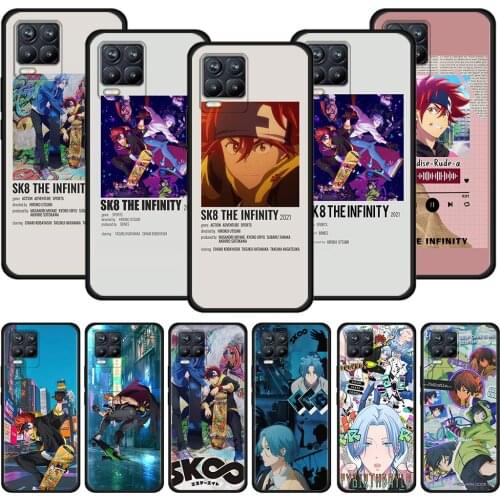 SK8 the Infinity Anime Phone Case For Oppo Realme GT 8 7 6 5 Pro C3 C11 C21 C21Y C20A XT X7 X50 Pro Ultra Silicone Capa Shell