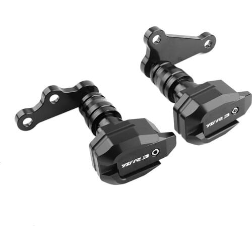 SMOK For Yamaha YZF R3 R25 2014-2016 2015 Motorcycle Accessories CNC Aluminum Alloy Frame Crash Slider Pad Falling Protection