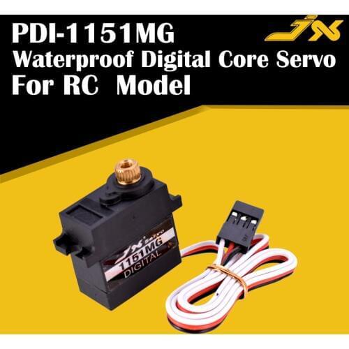 JX Servo PDI-1151MG 3.6KG Mini 6V Waterproof Digital Core Servo For RC Helicopter Car Robot Boat