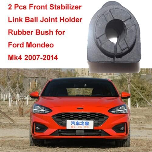2 Pcs Rear Stabilizer Link Ball Joint Holder Rubber Bush for Ford Mondeo Mk4 2007-2014 S-max Ford KUGA MK2 2013-2019