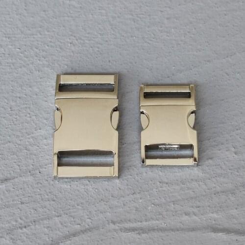 20 Pcs 20/25mm Metal Quick Side Release Buckle Clasps Bag Strap Purse Clip Clasp Parts Leather Accessories