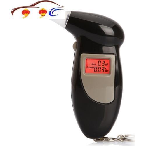 Tester Quick Response Professional LCD Digital Display Alcohol Detector for drunk driving Alcohol Breathalyzer alcotest