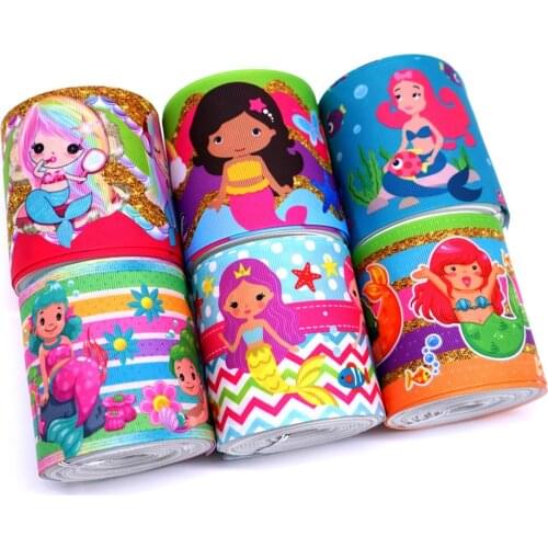 Free shipping 50 yard Halloween printed grosgrain ribbon 31291