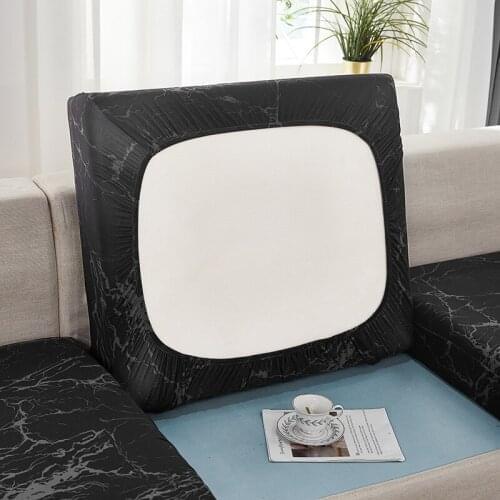 Black print funiture protector geometric sofa cover Corner sofa seat slipcover elastic stretch couch cover protect for pets