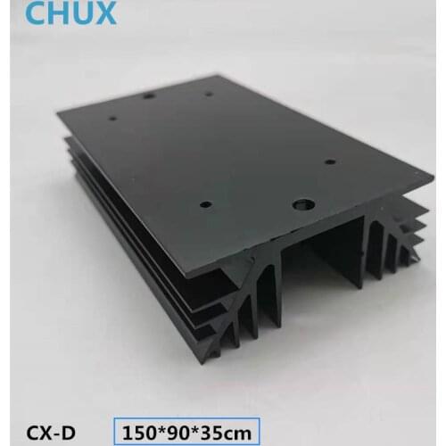 CHUX Heat Sink CX-D Solid State Relay Heating Radiator Relay Heatsink electric components L-150