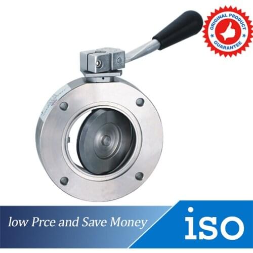 DN50 Carbon Steel Valve High Vacuum Butterfly Valve