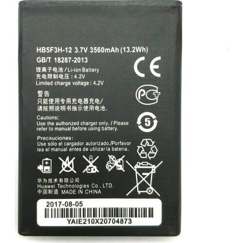 HB5F3H 3560mAh High Quality Battery For Huawei E5372T E5775 4G LTE FDD Cat 4 WIFI Router HB5F3H-12