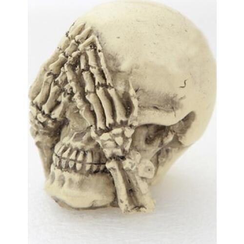 Halloween Skull Candle Mold Skull Cake Mold Cover Eyes Skulls Soap Mold Resin Clay Aroma Stone Molds for Soap Making Silicone