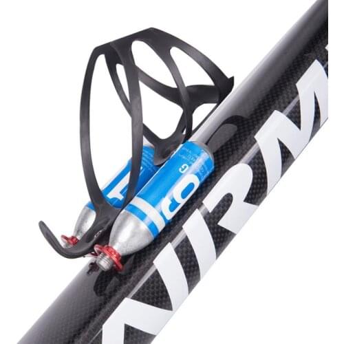 CO2 Cartridge Holder Bracket Hold 2 X Control Blast CO2 Cartridges MTB Road Bike Water Bottle Cage Mount Bike Accessories