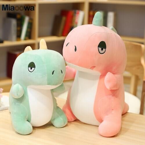 30/40/60cm Kawaii Sleepy Dinosaur Plush Toys Coloful Stuffed Animal Dragon Doll Kids Baby Love Toys For Children Cartoon Gifts
