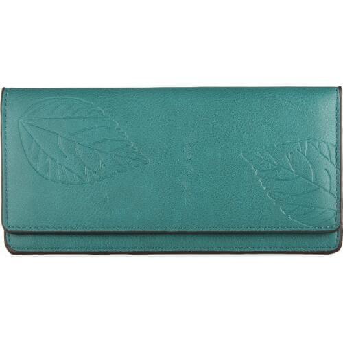 Fashion Leaf Women Wallet Long Thin Women Purse Brand Female Wallet Phone Clutch Casual Lady Purse Bag Card Holder Orgnizer