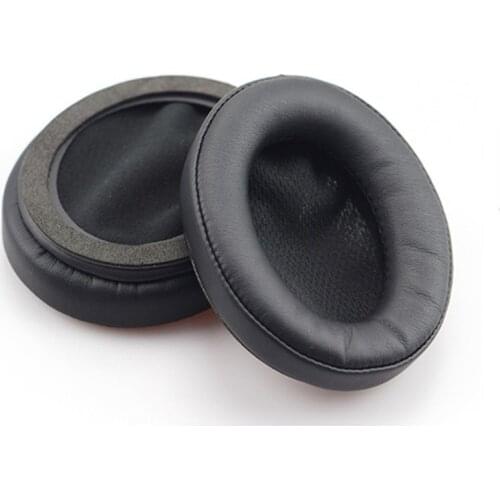 High Quality Soft Protein Leather Memory Foam EarPads For DENON AH-D1100 NC800 Headphone Replacement Ear Pads Earmuff Black Ew