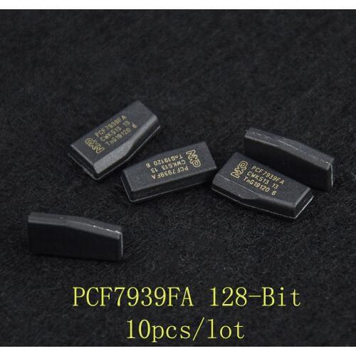 OkeyTech 10pcs/lot PCF7939FA 128-Bit HT ProTransponder Chip For Ford llaves Ecosport Fusion Edge Alarm Control Mustang Cobra MKZ