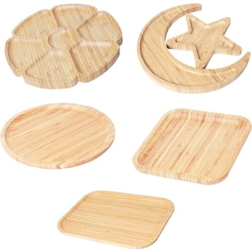 Multi-shape Jewelry Holder Display Tray Necklace Bracelet Ring Showcase Empty Plate for Retail Shop or Personal Use