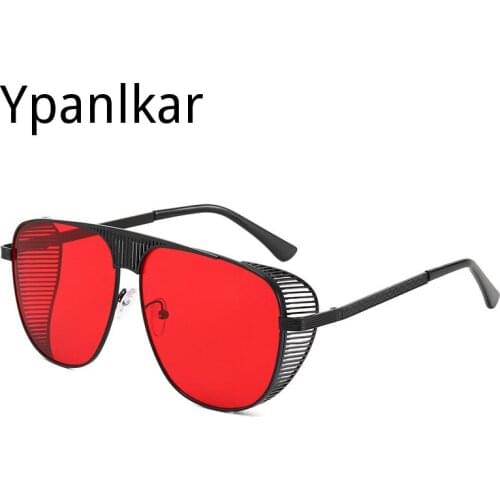 2021 Trend Fashion Handsome Retro Glasses Sun Glasses Female Black Sunglasses For Men Women