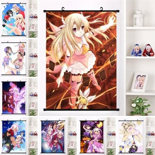Modern Anime Characters Hanging Plastic Scrolls Poster Canvas Painting Decor Home Wall Art Japanese Cartoon Pictures HD Prints
