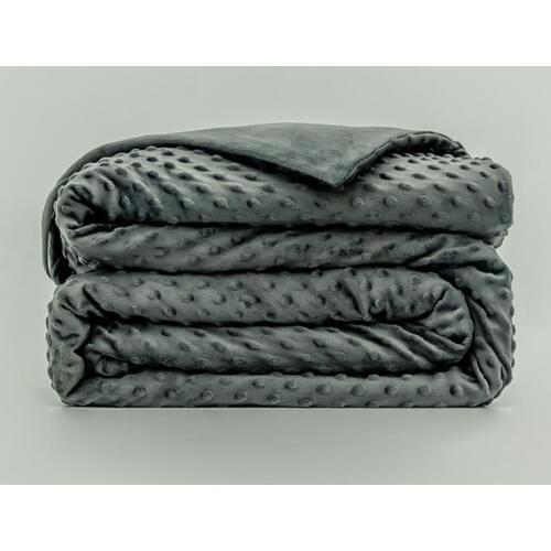 Weighted Gravity Blanket Quilt Cover Crystal Velvet Soft Breathable Sleep Blanket Comfortable Heavy Winter Blanket For Adult