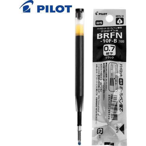 3pcs PILOT BRFN-10F Ball Pen Core 0.7MM Oily Pen Core Bullet Suitable for S20 wooden pole ballpoint pen