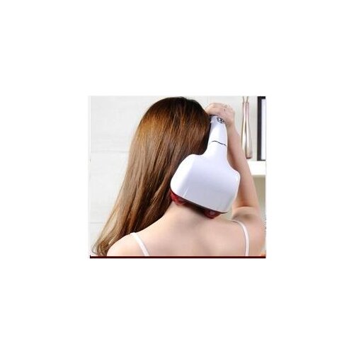 Free shipping High Quality Health Care Dual Massager Hammer Infrared Magnetic Vibration Body Neck Back Massager Stick