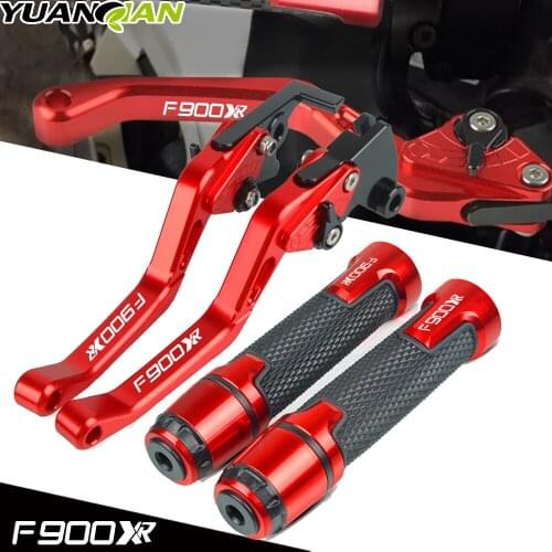 CNC Aluminum Motorbike Adjustable Lever Handle For BMW F900XR F900 F 900 XR 2020 2021 Motorcycle Brake Clutch Levers With Logo