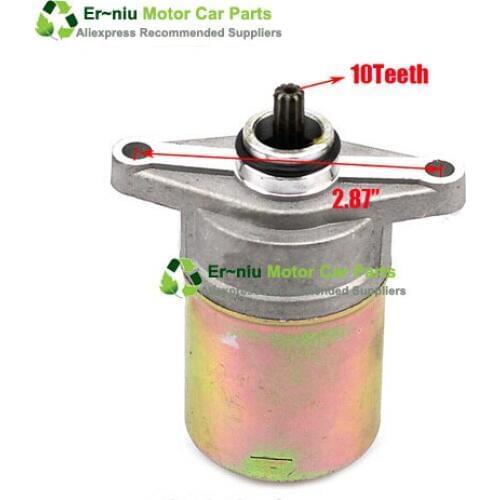 GY6 50cc 80cc 100cc Electric Starter Fit 4 Stroke 139qmb 139qma Engine for CYMCO baotian KEEWAY TAOTAO chinese Scooter