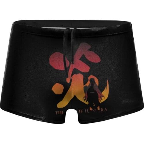 Men Anime Cartoon swimming trunks Kisatsutai Kyoujurou Swimsuit Boy for the sea Pool