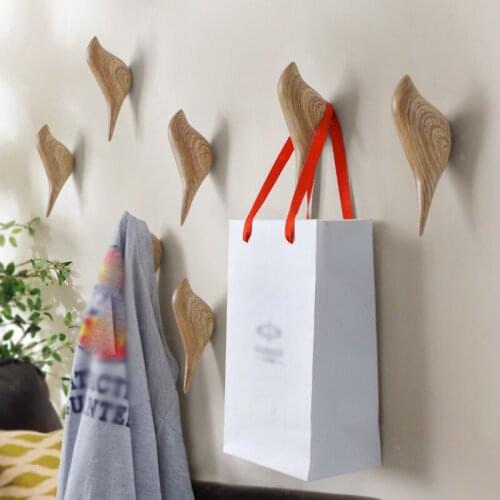3pcs 3D Creative Bird Wall Hanger Resin Home Decoration Holder Wall Mount Clothes Hat Scarf Hanging Accesoriess Drop Ship