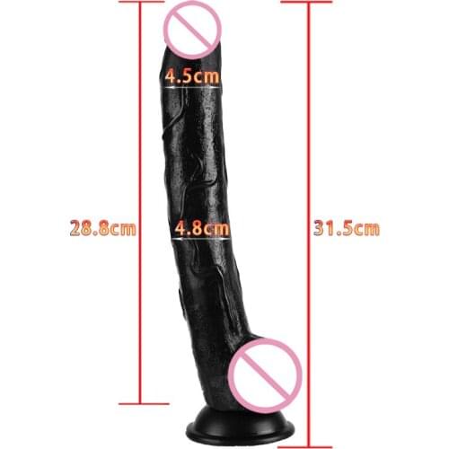 Huge Double Realistic Dildo soft material Huge Big Penis With Suction Cup Sex Toys for Woman Female Masturbation