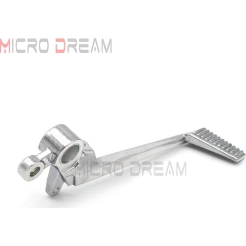 1pcs Motorcycle Aluminum Chrome Rear Brake Pedal Foot Lever Gear Pedal For Honda CBR1000RR CBR 1000RR CBR 1000 RR 2004-2007