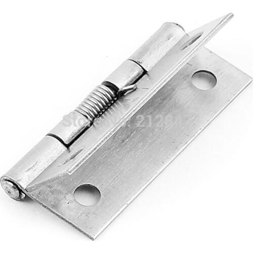 S-2 50 X 20mm Stainless Steel Cabinet Drawer Door Spring Butt Hinges
