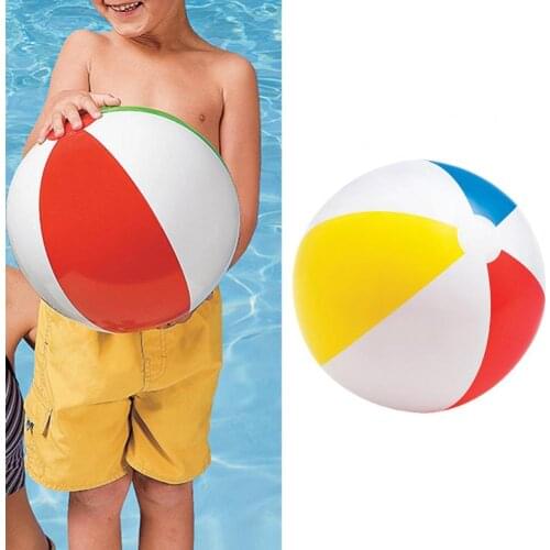 Beach Ball Football Design Swimming Toy PVC Summer Outdoor Sports Balls Kids Adult Inflatable Play Water Toy Holiday Supplies