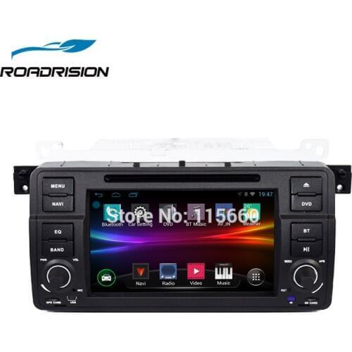 RoadRision 7inch Android 6.0 Auto car DVD player for BMW E46/M3 with Canbus Wifi Bluetooth Radio RDS GPS Navigation External MIC