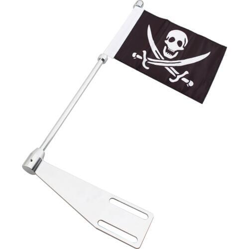 Rear Side Mount Pole For Indian Chieftain Classic Roadmaster Rear Side Mount Luggage Rack Flag Pole