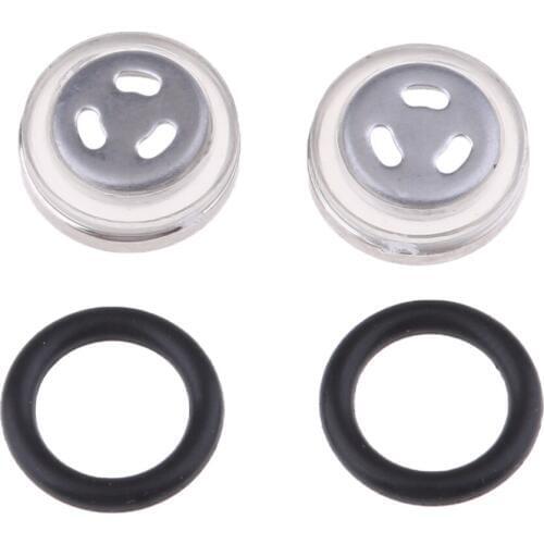 2 Pack 12mm Mirror Seal Brake Cylinder Reservoir Sight Mirror Seal