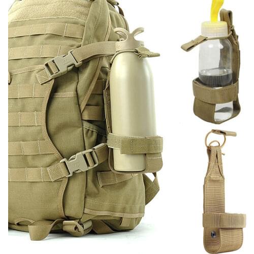 2021 Tactical Molle Water Bottle Holder Bags Army Military Backpack Belt Kettle Carrier Outdoor Hiking Camping Belt Pouch Bag