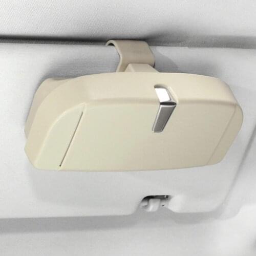 Car Glasses Frame Sun Visor Clip Sun Visor Glasses Case Universal Car Glasses Frame Protection Box Storage Clip