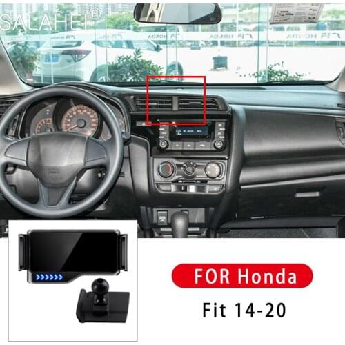 Car Air Vent Mount Phone Holder Stand Support For Samsung S8 Smartphone GPS Stand For Honda Fit 2014 2015 2016 2017 2018-2020
