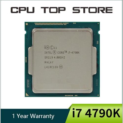 Intel Core i7 4790K 4.0GHz Quad-Core 8MB Cache With HD Graphic 4600 TDP 88W Desktop LGA 1150 CPU Processor