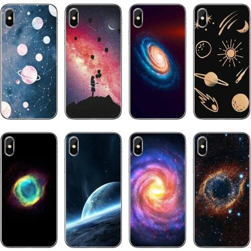 Space Star moon Soft Phone Case For Samsung Galaxy A71 A70 A60 A51 A50 A41 A40 A31 A30 A20E A21S A12 A10 A7 A5 A3