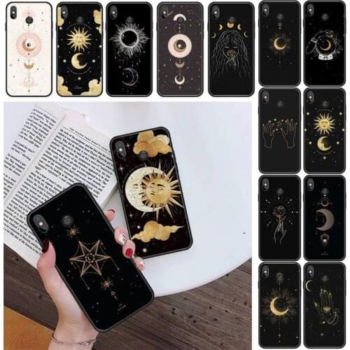 Witches moon Tarot Mystery Totem Phone Case For Xiaomi Redmi Note10 Pro Note7 Pro 8 Pro 8T Note9 4X 5 Redmi 7 8 8A 9C Poco X3