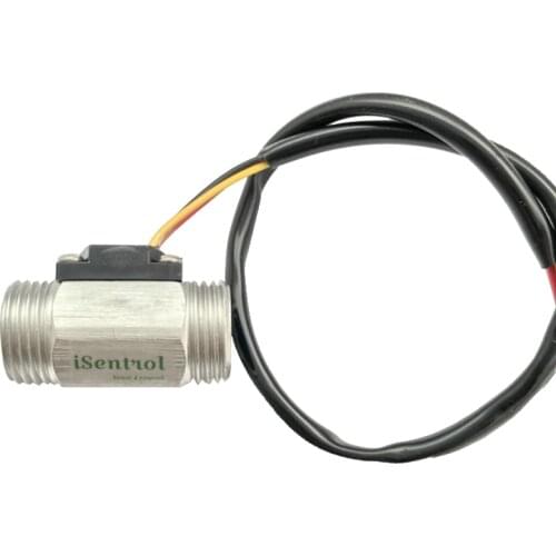 USS-HS21TI Stainless Steel 304 Hall Effect Water Flow Sensor 1-30L/M G1/2" Turbine Flowmeter for Dosage Controller Irrigation