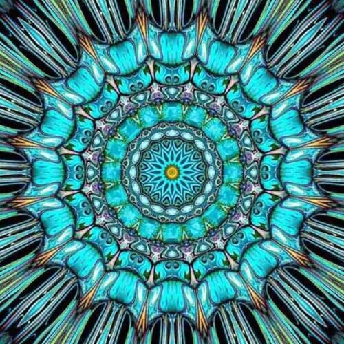 Kexinzu Full Square Round 5D DIY Diamond Painting "Religion Mandala" Handmade 3D Embroidery Cross Stitch Mosaic Decor Gift bj