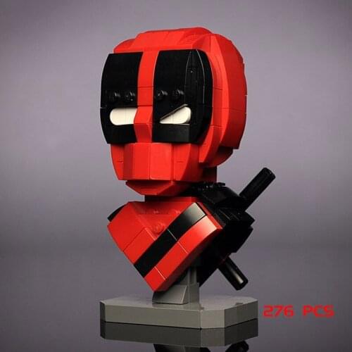 MOC Building Block Maker Movie Anime Classic Figures Naughty Hero Assembly Model Childrens Toy DIY Build Bricks Birthday Gift