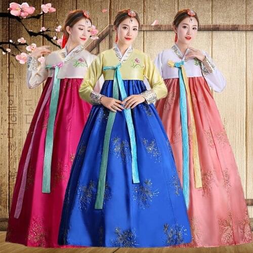 Customized Korean Court Improved Hanbok Dae Jang Geum Costume Korean Costume Xianzu Costume Female Adult Folk Dance Costume