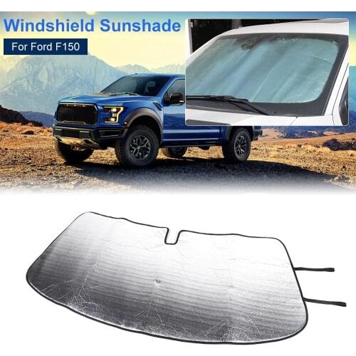 BAWA Sun Visor Mat For Ford F150 2009-2014 Sun Visor Anti UV Ray Sunshade Cover Accessories For Ford F150