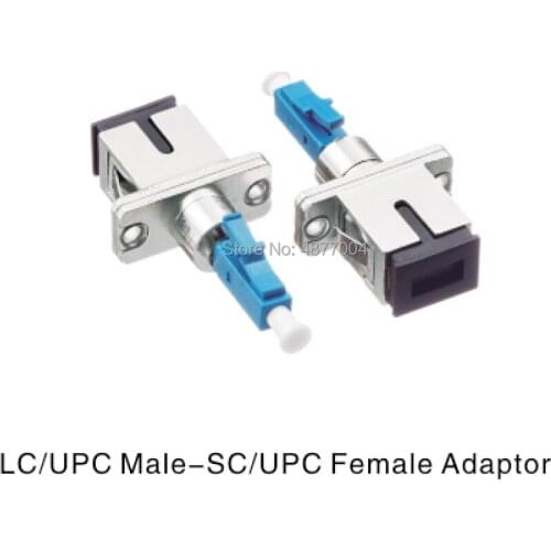 LC Male to SC Female Fiber Optic Adapter SC-LC hybrid fiber optic connector 20 pieces