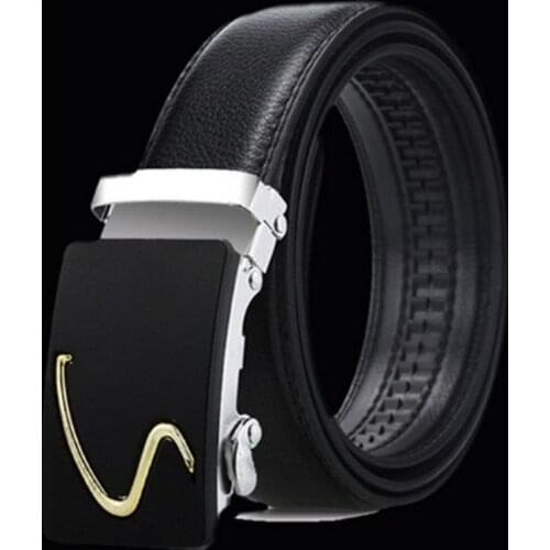2021 Famous Brand Belt Men Top Quality Genuine Luxury Leather Belts for Men Strap Male Metal Automatic Buckle men belts