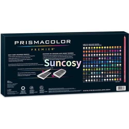 Prismacolor Premier Colored Pencils Set - Soft Core - Set of 150 Assorted Colors,150 Vibrant Colors Oil Base Core