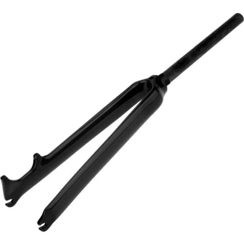 Full Carbon Fiber Ultralight Road Bike Fixed Gear Bicycle Cycling Fixie Front Fork for Disc Brake/V-brake 28.6mm 700C 650C 1-1/8